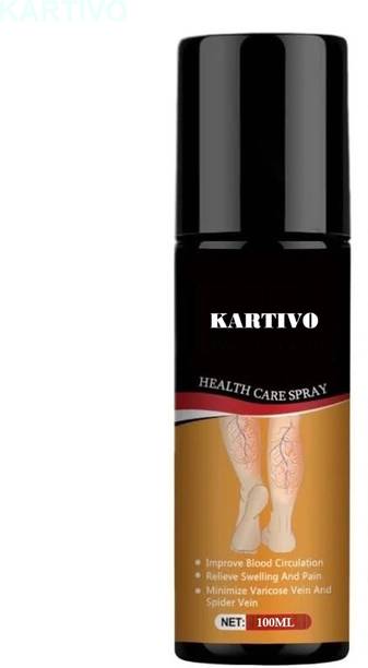 KARTIVO Herbal Spray for Varicose Veins – Quick Pain Relief Liquid