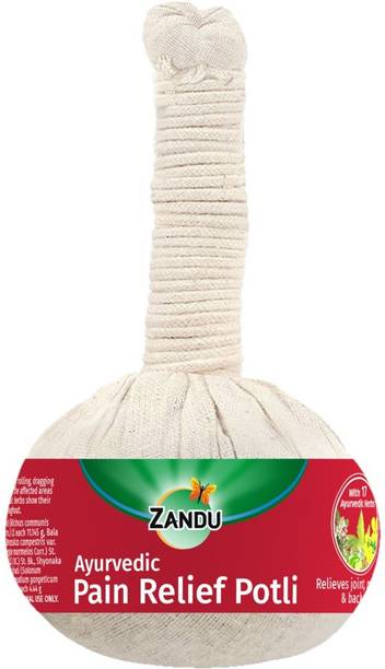 ZANDU Ayurvedic Pain Relief Potli: 17 Herbs | Reduces Joint & Muscular Pain