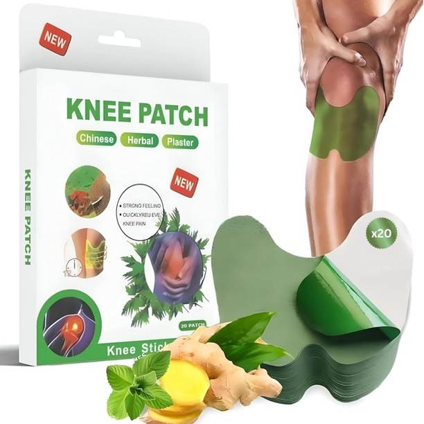 Laxit Knee Pain Relief Herbal Patches Ayurvedic Patch Sticker Relief Joint Knee Pain Plaster & Patch