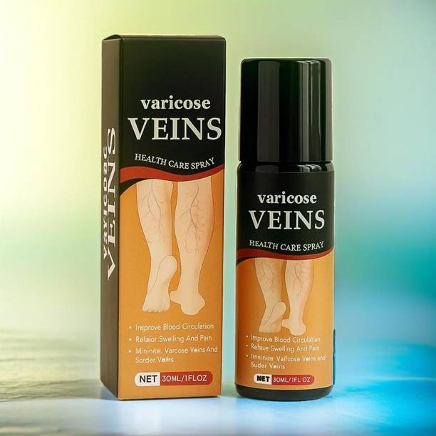Viserys Ayurvedic Herbal Varicose Vein Treatment Spray for Pain, Swelling & Discomfort Liquid