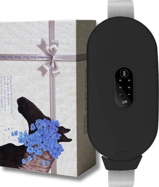 BELENZO Heating Pads for Cramps, Period Cramp Massager Portable Cordless Heating Pad Inhaler