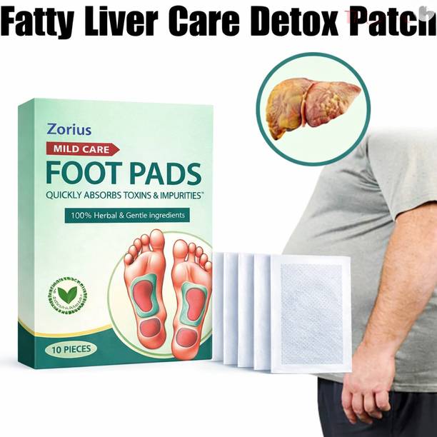 Zorius Foot Pads Herbal Ginger Pad Weight Loss Fatty Live Daily Wellness Support Plaster & Patch