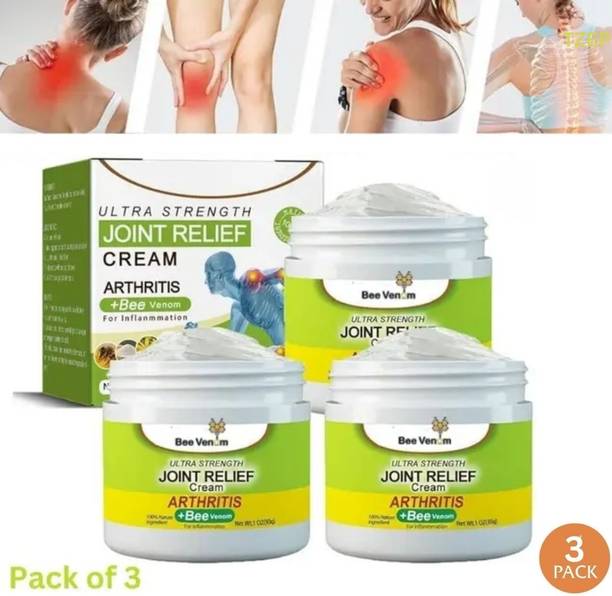 TZEP Bee Venom Pain Relief Cream Provides Support for Muscle Recovery Cream