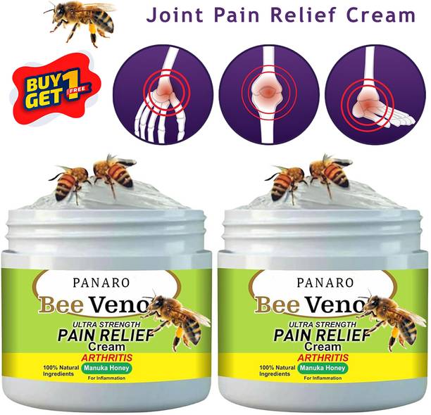PANARO BeeVenom Joint & Bone Therapy Cream for Pain Relief | Cream