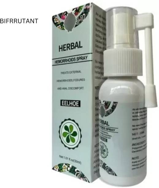 BIFRRUTANT Herbal Hemorrhoids Spray Piles Solution for Daily Use Spray