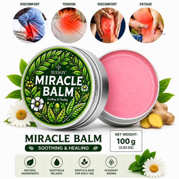 Ridoy Miracle Balm Skin Hydration | Relaxation & Daily Body Care Support. - Balm