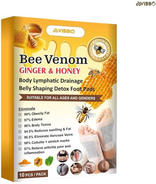 Avibbo Bee Venom Ginger & Honey Foot Pads Nourishing Foot Therapy Plaster & Patch