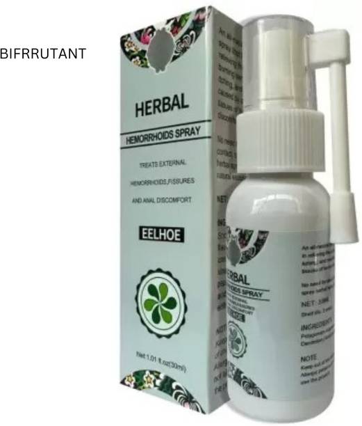 BIFRRUTANT Herbal Piles Hemorrhoids Relief Spray for Gentle Application Spray