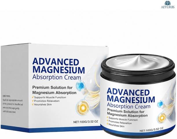 AEYURBS Advanced Magnesium Absorption Cream Leg Comfort Daily Use Formula Cream