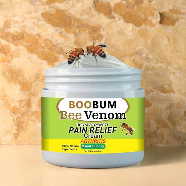 BooBum BeeVenom Gold Recovery Cream for Rheumatic Pain, Flexibility Restoration Cream