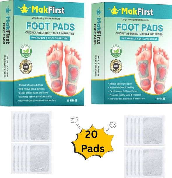 MAKFIRST Foot Pads weight loss Herbal Detox Weight Routine Support &Boost Energy Plaster & Patch