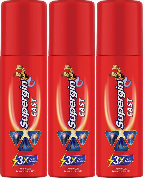 Medopharm Wellness Supergin Fast Relief Spray- Pack of 3 | 100% Ayurvedic Formula Spray