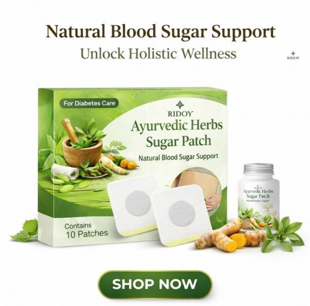 Ridoy Ayurvedic Herbs sugar patch | Essential Diabetic Patch Wellness Edition - Ideal Plaster & Patch