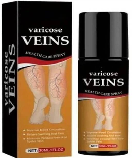 GROOVS Varicose veins spray swelling comfort with vericose vein spray herbal infusion Spray