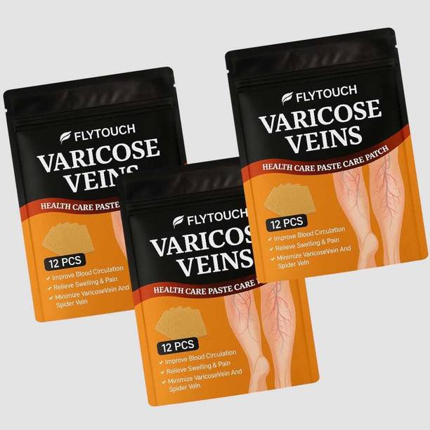 FlyTouch External Herbal Patch to Soothe Legs and Reduce Vein Visibility Plaster & Patch