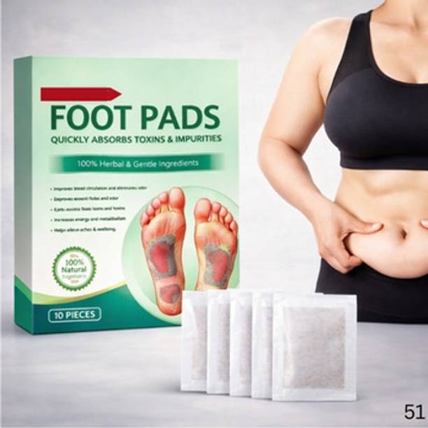 FLORIMYST Ginger Foot Pad Herbal Detox Foot Care for Daily Wellness Balance Plaster Patch Plaster & Patch