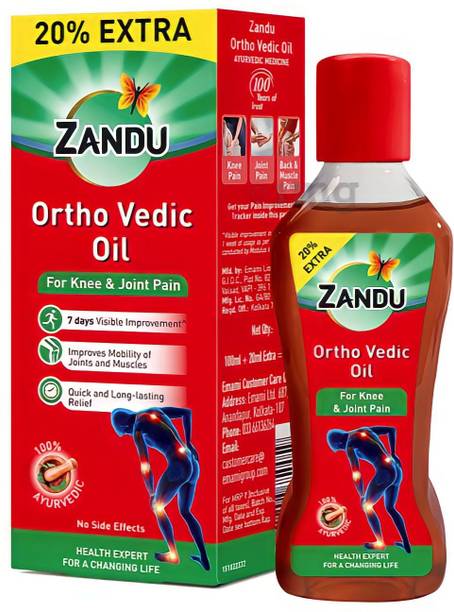 ZANDU ORTHO VEDIC OIL PACK OF 1 Liquid (1 x 60 ml) Liquid