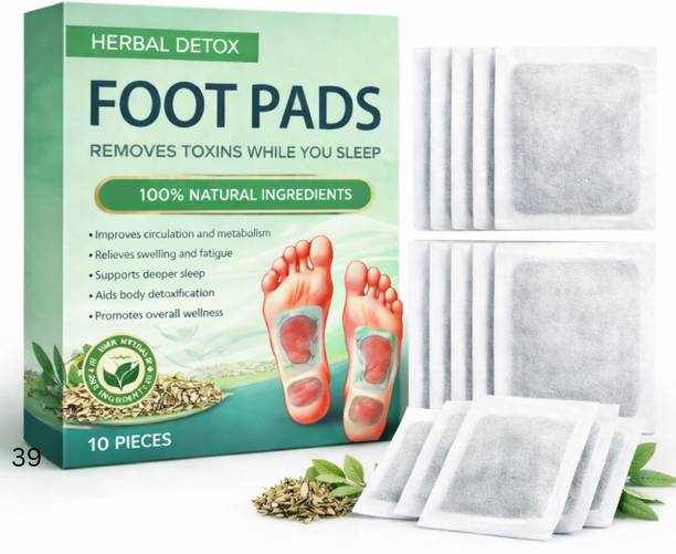 FLORIMYST Detox Foot Pads Overnight Foot for Pain Relief Weight Control Wellness Plaster & Patch