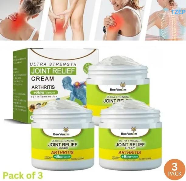TZEP Bee Venom Pain Relief Cream Daily Use for Muscle Comfort Cream