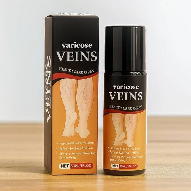 Viserys Varicose Vein Spray for Leg Pain & Swelling | Herbal Ayurvedic Formula Liquid