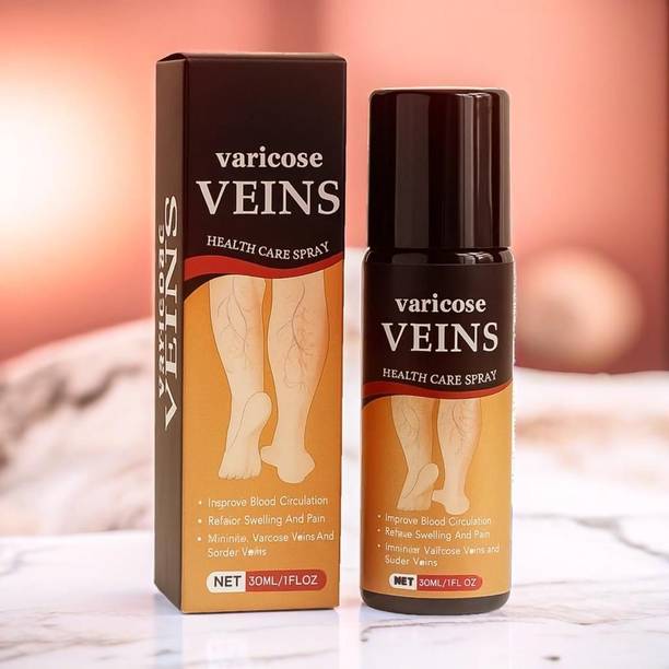 Viserys Varicose Vein Pain Relief Spray | Herbal Ayurvedic Care for Swollen & Tired Legs Liquid