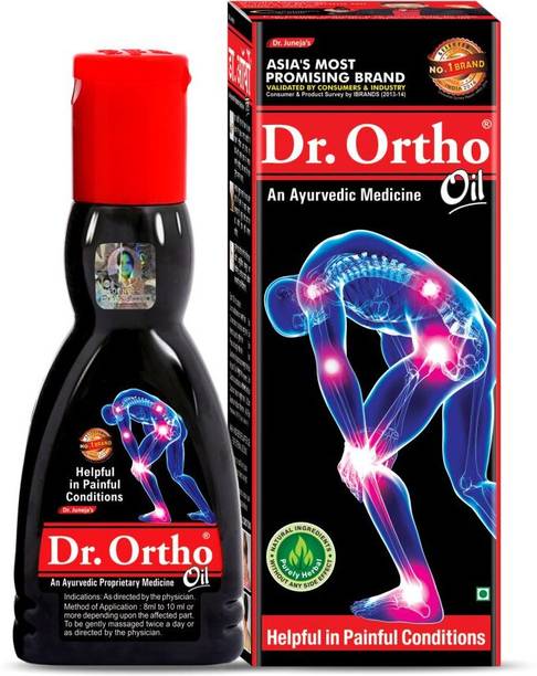 Dr. Ortho Joint Pain relief oil, 60ml (Helpful in Joint Pain, Back Pain, Knee Pain, Leg Pain, Shoulder Pain, Wrist Pain, Neck Pain) Liquid