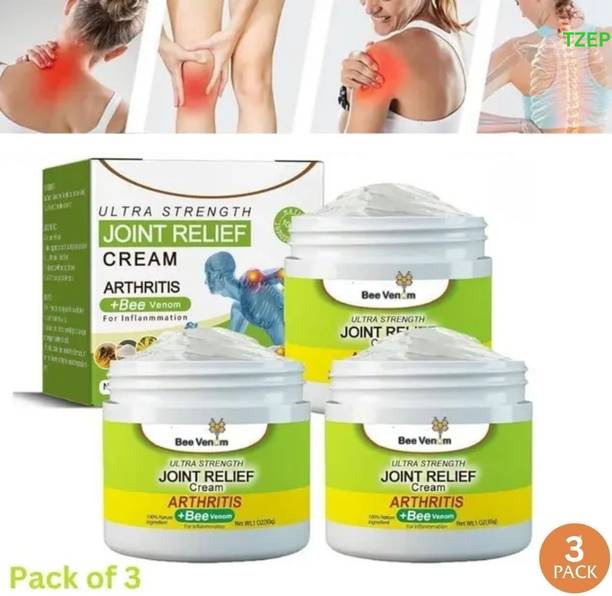 TZEP Bee Venom Pain Relief Cream to Reduce Inflammation Naturally Cream