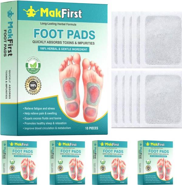 MAKFIRST Foot Pads weight loss Herbal Detox Weight Routine Support & bosst Energy Plaster & Patch