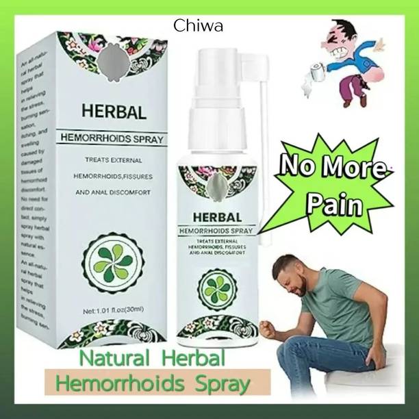 CHIWA Herbal Spray for Hemorrhoids Relief | Piles Care | Soothing Fissure Formula Spray