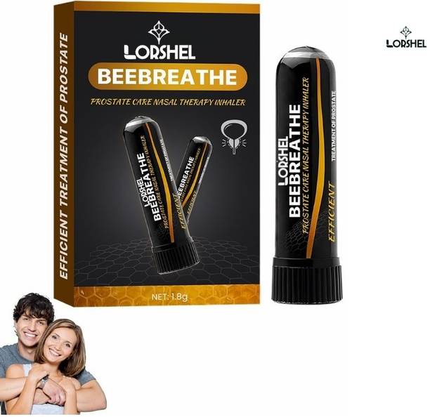 LORSHEL Prostate Health Nasal Inhaler Relief Support Health Benefits with Nasal Suction Inhaler