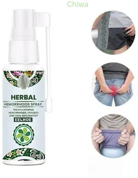 CHIWA Natural herbal hemorrhoids spray eelhoe herbal piles hemorrhoids relief spray. Liquid