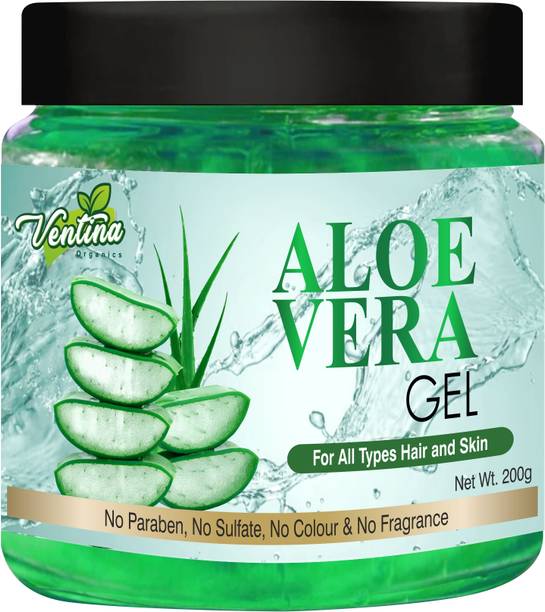 Ventina Organics Aloe Vera Multipurpose Beauty Gel For Skin And Hair