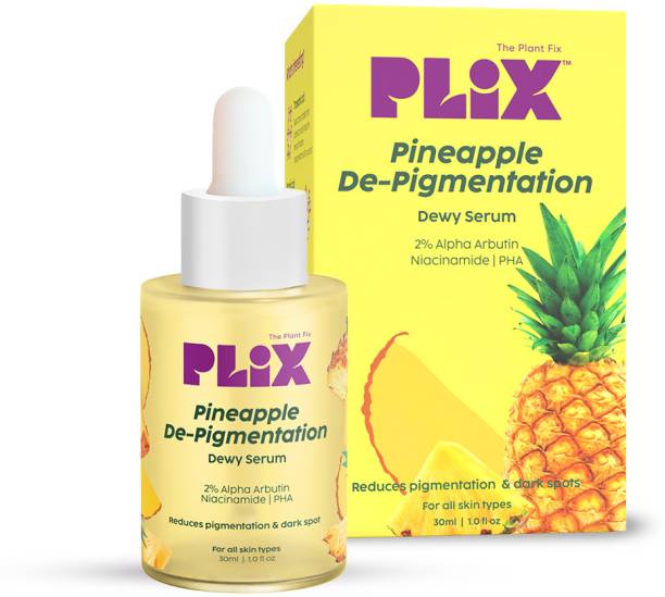 The Plant Fix Plix 2% Alpha Arbutin Pineapple Serum for Pigmentation & Dark Spot Reduction