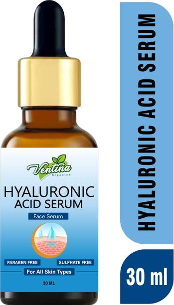 Ventina Organics 2% Hyaluronic Acid Serum for Face - Serum For Glowing Skin & Intense Hydration