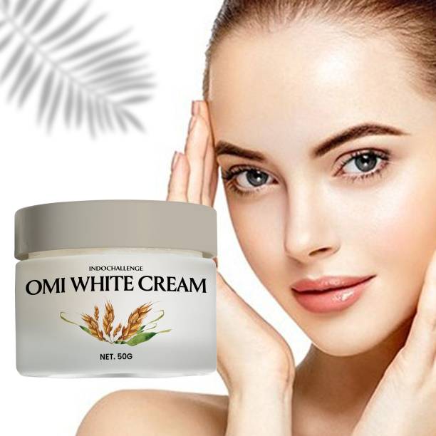 INDO CHALLENGE OMI WHITE CREAM 50GR - Advanced Whitening & Brightening Cream,anti-acne &Pimples