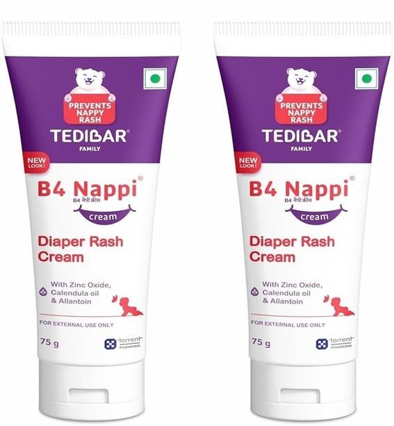 B4nappi Diaper Rash Cream ,75g x Pack of 2