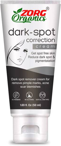 Zorg Organics Dark Spot Remover Cream, Pimple Marks, Acne Scar, Pigmentation Blemish Removal
