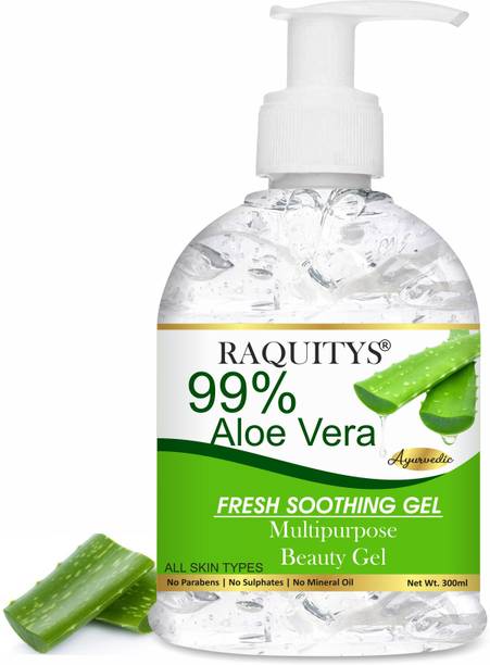 RAQUITYS Aloe Vera Moisturizing Massage Gel 100gm Pack of 1 (300 g)