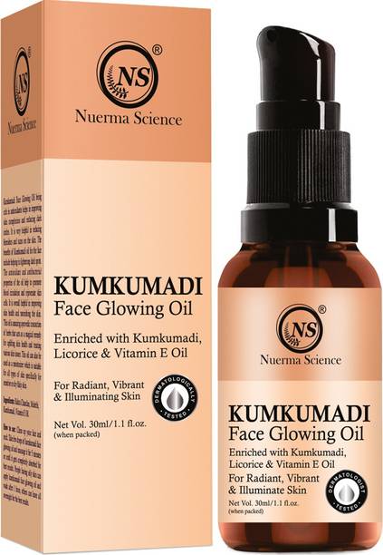 Nuerma Science Kumkumadi Skin Admirable Face Glowing Oil with Saffron, Mulethi & Vitamin E Oil