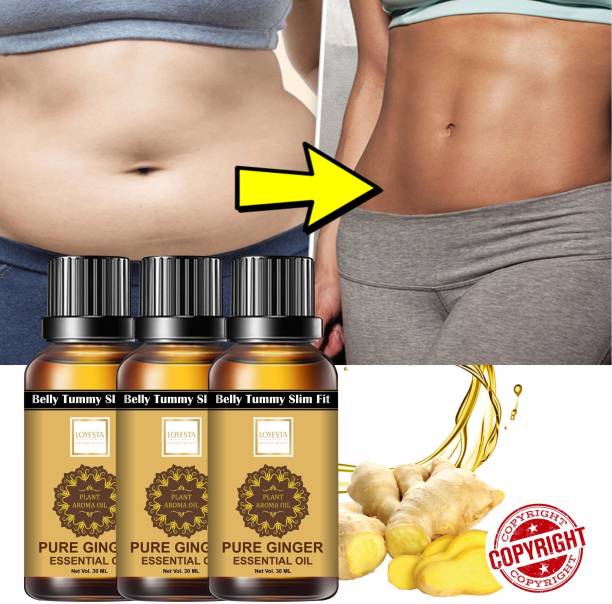 Loyesta Stomach Drainage Fat Burn Pure Ginger Oil Helps Girls Fat Reduce Weight Loss Oil