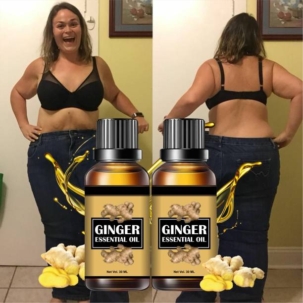 ZugZwang Fat Burning Belly Drainage Pure Ginger Essential Lymphatic Drainage Ginger Oil