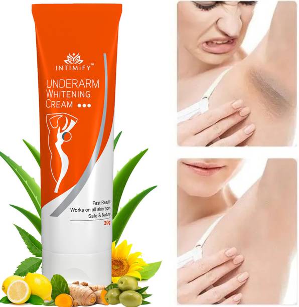 INTIMIFY Underarm Whitening Cream, Underarm Darkness Removal For Women & Men