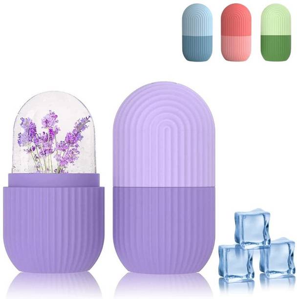 ESZAZX Silicone Face Cleanser for Glowing Skin, Reusable Silicone Facial Ice Roller