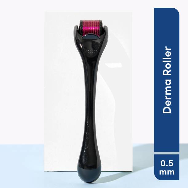 Man Matters Derma roller 0.5mm for hair & beard growth| 0.5 mm Titanium 540 micro needles