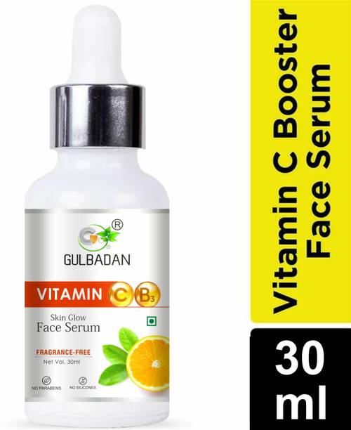 GULBADAN Skin Illuminate Face Serum for Radiant Skin with Vitamin C & B3