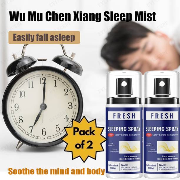 qwera Natural Best sleeping Leaves Sound Sleep Spray for Restful Sleep All Night Perfume  -  200 ml