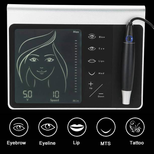 R A Products Tattoo Pen Machine Kit with Touch Screen, Semi Permanent Tattoo Set