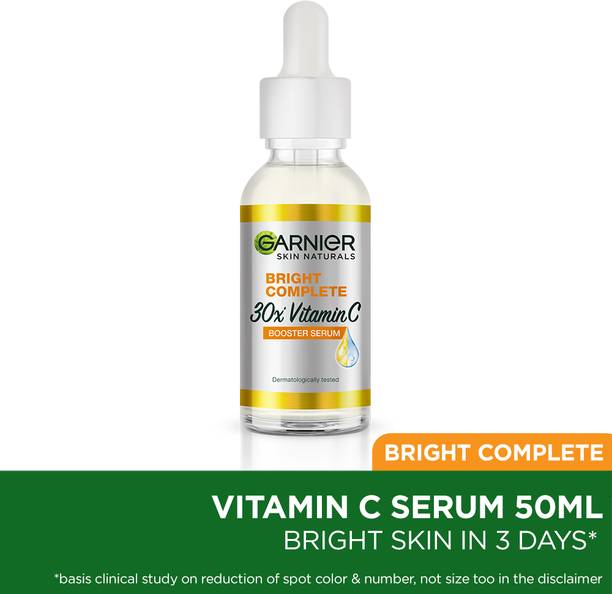 GARNIER Bright Complete VITAMIN C|Get SPOT-LESS I Bright Skin Face Serum - -