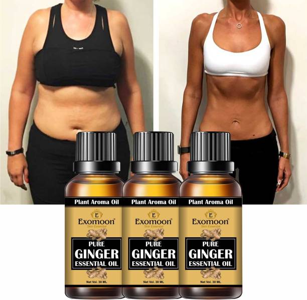 EXOMOON Belly Drainage Ginger Oil Weight Loss Lymphatic Drainage Massage Oil