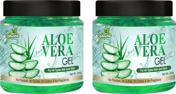 Ventina Organics Aloe Vera Multipurpose Beauty Gel For Skin And Hair
